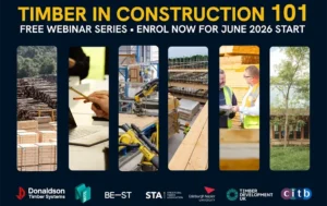 New Webinar Series Supercharges Timber in Construction Skills