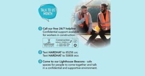 Lighthouse Construction Charity Urges ‘Talk to Us’