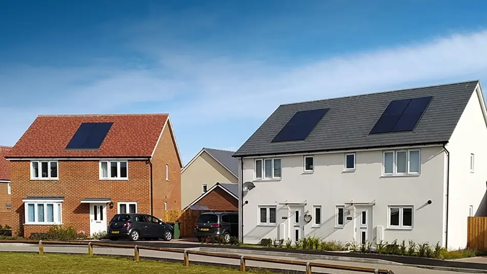 Viridian Solar installed on residential property roofs