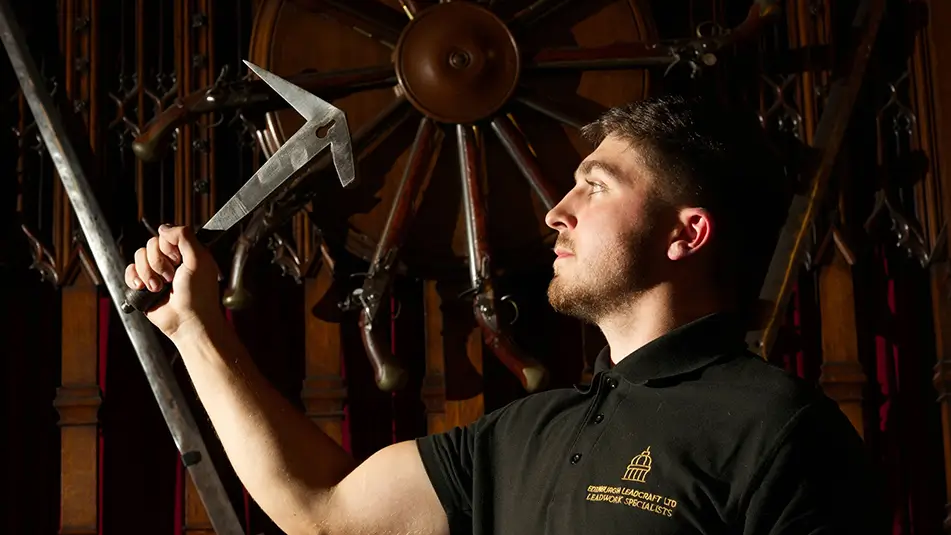 Heritage leadwork craftsman