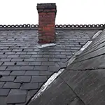 Loose flashing and slates