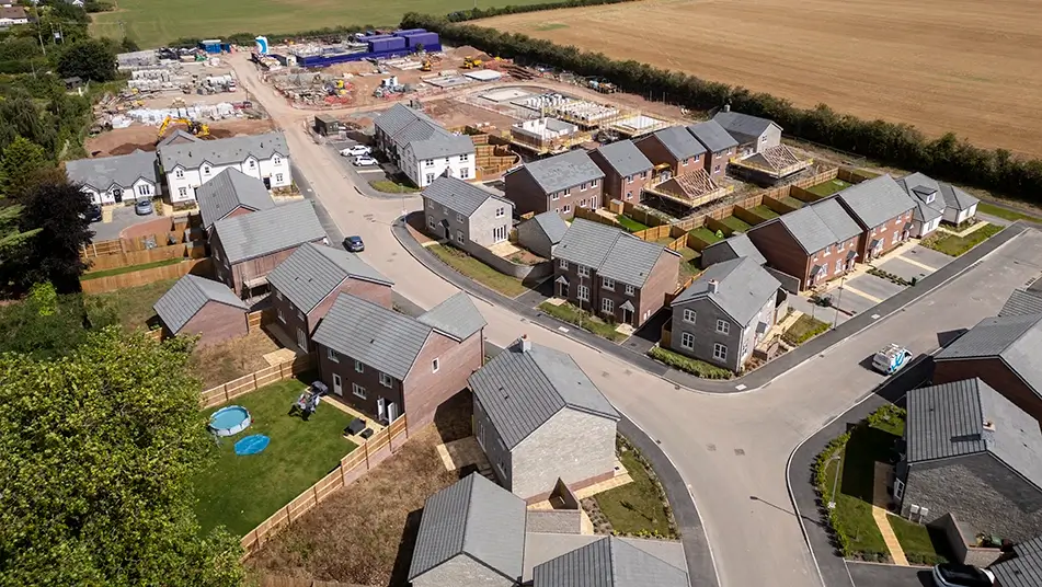 Housebuilding site