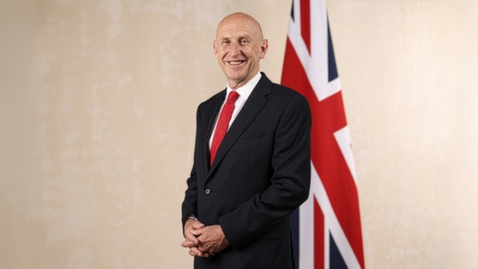 Chancellor John Healey headshot