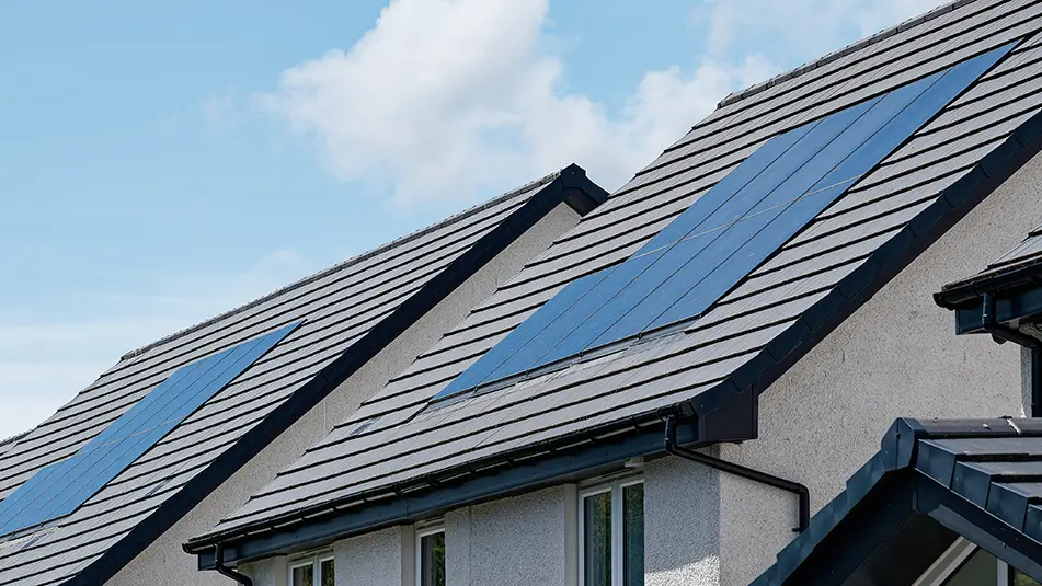 In-roof solar panels
