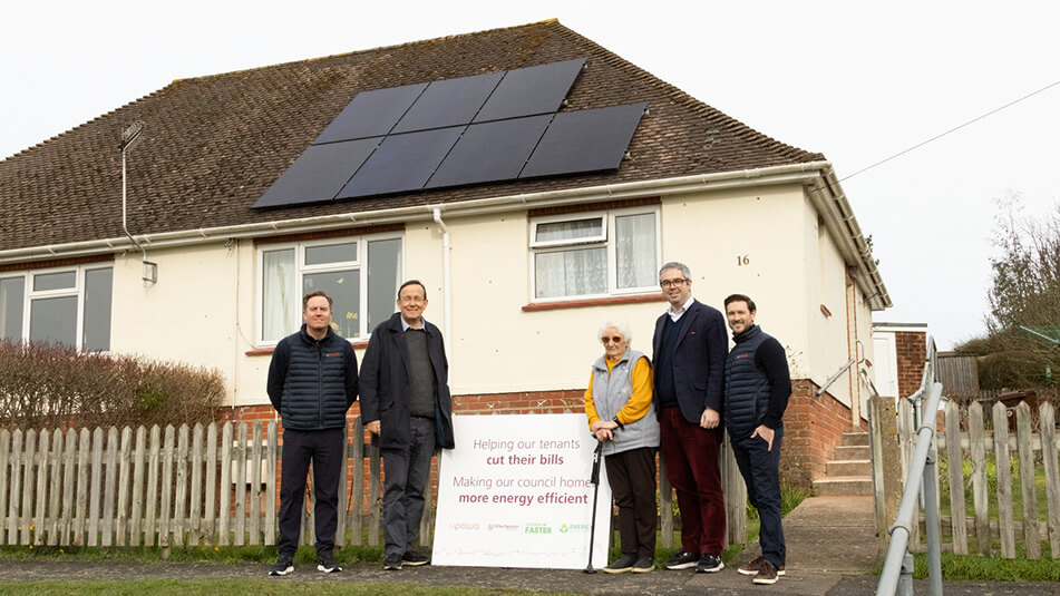 New Solar Retrofits Cut Bills and Emissions for Council Tenants